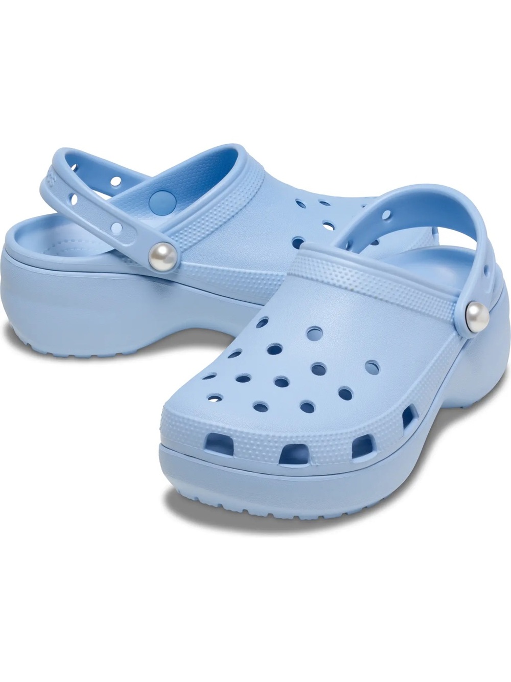 Crocs platform pearl blue calcite 8